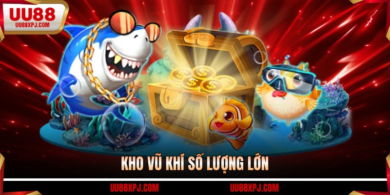 Kho vũ khí số lượng lớn