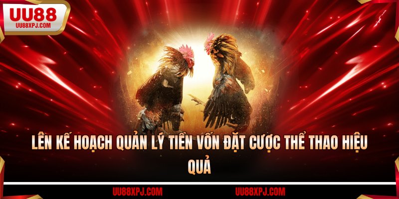 Lên kế hoạch quản lý tiền vốn đặt cược thể thao hiệu quả